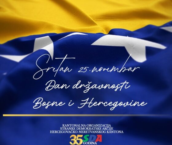 Čestitka povodom Dana državnosti Bosne i Hercegovine